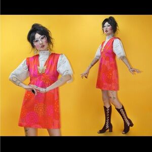 Vintage ruffle dress